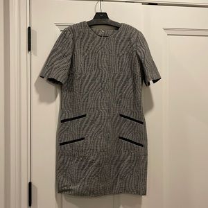 Grey Structured Dress Women’s Medium